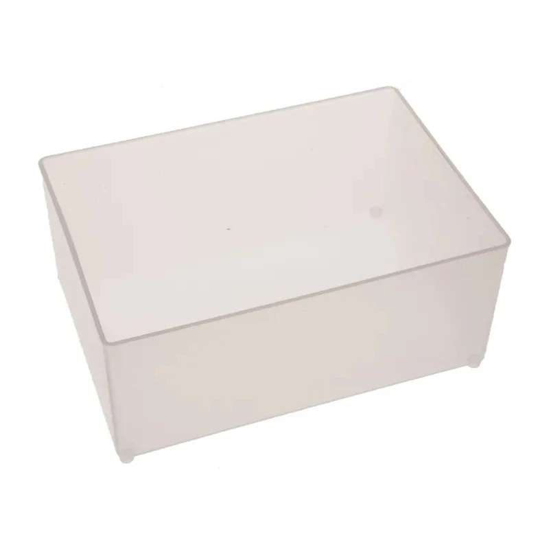 Raaco Transparent Polypropylene 1 Cell Compartment Box 69 mm x 109 mm x 157 mm 119320