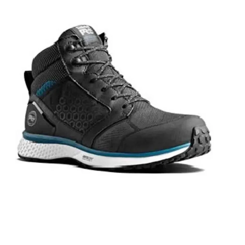 Timberland REAXION MID Black Blue Composite Toe Capped Men's Safety Shoes Size UK 11 EU 46 TB1A26330011003