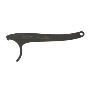 SKF 75 mm Hook Spanner Carbon Steel Black Phosphate Finish 247mm Overall Length HN 11/SNL
