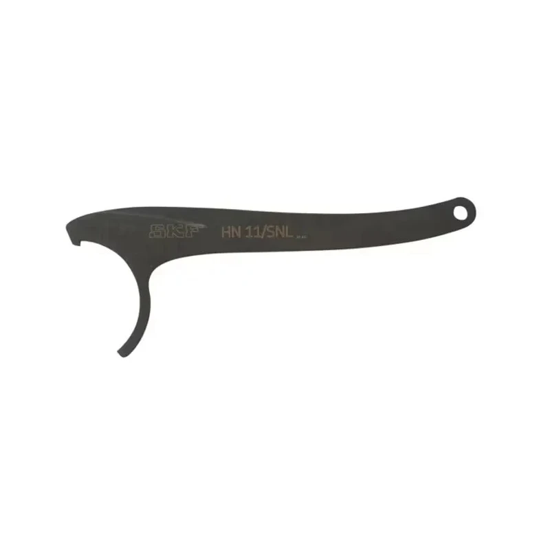 SKF 75 mm Hook Spanner Carbon Steel Black Phosphate Finish 247mm Overall Length HN 11/SNL