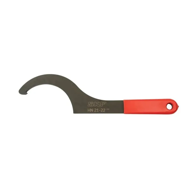SKF Durable Soft Plastic and Phosphated Coated Medium Carbon Steel Hook Spanner 135-145 mm Jaw Capacity 386 mm HN 21-22