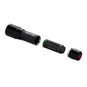 LEDLENSER Black LED Torch 450 lm, Adjustable Beam, IP54, Aluminium Alloy P7 CORE