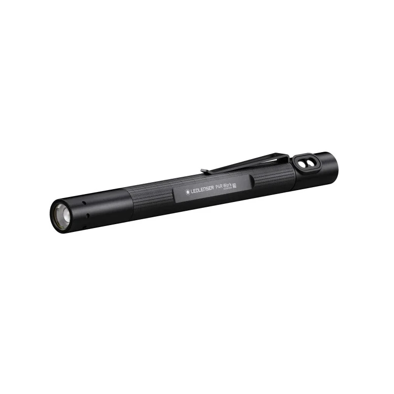 LEDLENSER Rechargeable LED Torch White, Aluminium Alloy Body, 170 lm, 600mAh Battery, IP54, Beam Distance 100m P4R WORK