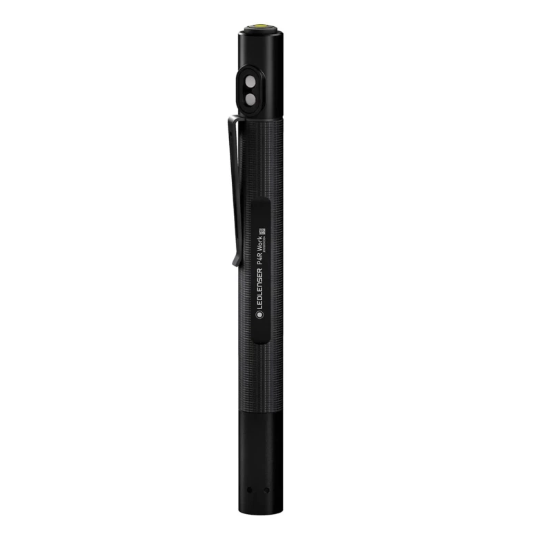 LEDLENSER Rechargeable LED Torch White, Aluminium Alloy Body, 170 lm, 600mAh Battery, IP54, Beam Distance 100m P4R WORK