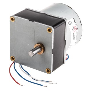 Crouzet Reversible AC Synchronous Geared Motor 7.2 W, 230-240 V, 4 RPM, Steel Shaft 8 mm, 15 mm Length 80547017