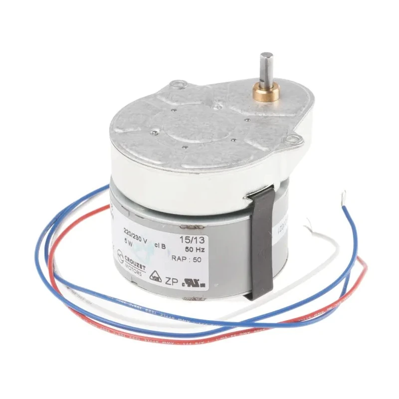 Crouzet Reversible AC Synchronous Geared Motor 3.5W 230-240V Panel Mounting 82524008