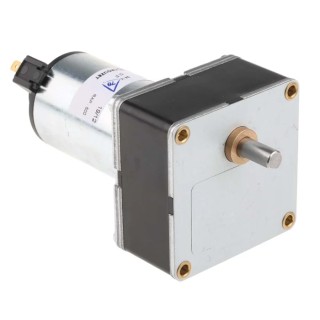 Crouzet Brushed Geared DC Geared Motor, 15.6 W Power, 24V DC Supply, 5 Nm Torque, 5 rpm Speed, 8 mm Shaft Diameter 80807022