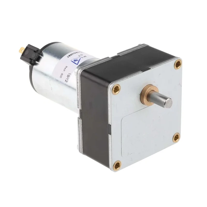 Crouzet Brushed Geared DC Geared Motor, 15.6 W Power, 24V DC Supply, 5 Nm Torque, 5 rpm Speed, 8 mm Shaft Diameter 80807022