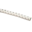 RS PRO Spiral Cable Wrap Polypropylene Grey 16 mm Maximum Bundle Diameter 2 m Length 204-4419