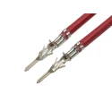 Molex Crimp Wire Micro-Fit 3.0 Male Connector, 450mm Length, 0.75mm² Wire Size, Red Jacket, Series 214762-2125
