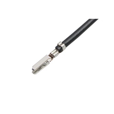 Molex Crimp Wire Male Connector CLIK-Mate 75 mm Black Wire Size 0.25mm² 215710-1121