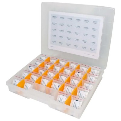 Vishay Surface Ceramic Capacitor Kit 15, Surface Mount, 6.3V to 200V, 0.1pF to 0.9pF, Model VJ0603HIFRQ3KIT