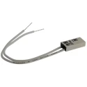 Limitor Thermal Fuse 2.5A 250V AC Radial Lead 130°C Height 8mm Lead Length 100mm Q82 A 130 05 100