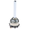 Lorlin RA 3 Position 4PST Rotary Switch 1A Zinc Alloy Panel Mount RA01D03BSSMS0X