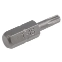 RS PRO Screwdriver Bit Hex Drive T15, 6.35 mm Tip, 25 mm Overall Length 619-727
