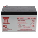 Yuasa 12 V Faston F2 Sealed Lead Acid Battery 12 Ah VRLA AGM NP12-12