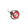 Bulgin Capacitive Switch Latching NC Illuminated Green Red Aluminium Stainless Steel MC25LCSGR