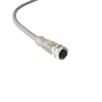 Bulgin Industrial M12 Circular Connector Free End Polyvinyl Chloride Jacket IP67 Rated 250V PXPPNP12FBF04ACL010PVC
