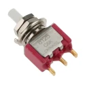 C & K 8020 Series Momentary Panel Mount Push Button Switch SPDT, 6.4 mm Cutout, Green Red Yellow LED 8125SHZBE