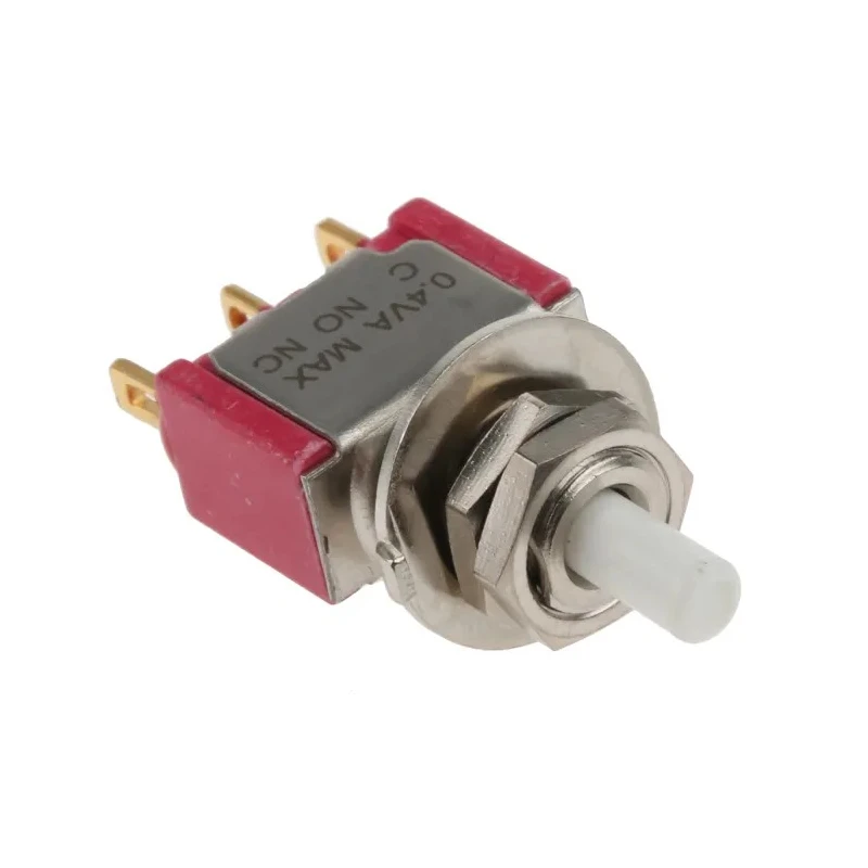 C & K 8020 Series Momentary Panel Mount Push Button Switch SPDT, 6.4 mm Cutout, Green Red Yellow LED 8125SHZBE