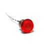 Bulgin Capacitive Switch Momentary NC Illuminated On-Off 12-24V DC Red Aluminium Housing MC22MCRRG