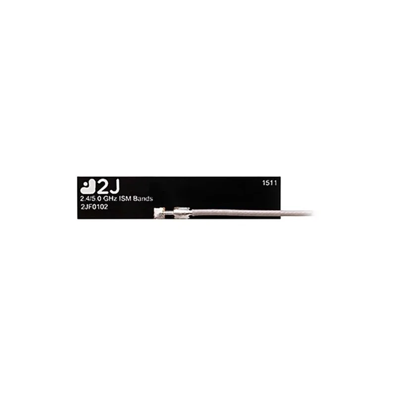 2J Antenna Patch Omni-Directional GPS Antenna with UFL Connector 3.8dBi Gain, Adhesive Mount 2JF0102P-010MC137-UFL
