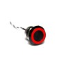 Bulgin Capacitive Switch Latching NO Illuminated Green Red On-Off IP68 IP69 Stainless Steel MC22MORGR