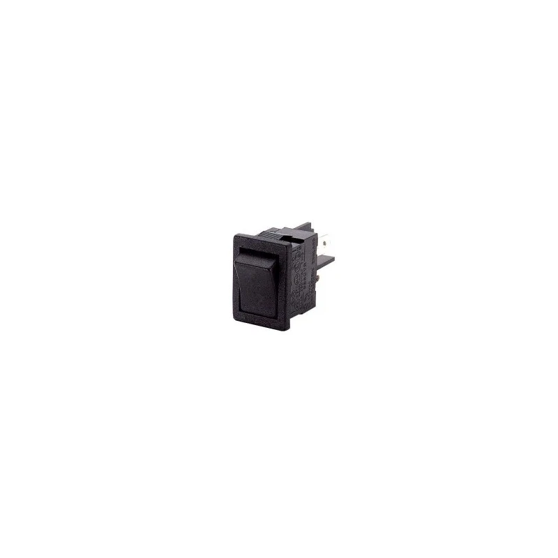 Bulgin SPST On-Off Rocker Switch Panel Nylon Housing Black Actuator T8550VBAAA