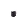 Bulgin SPST On-Off Rocker Switch Panel Nylon Housing Black Actuator T8550VBAAA