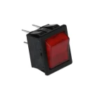 Bulgin Illuminated DPST On-Off On-Off Rocker Switch Panel Plastic Housing 16A 230V AC Red Actuator C1553ATNAE