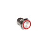 Bulgin Capacitive Switch Momentary NO Illuminated Red Green On-Off IP68 Stainless Steel MC16MOSRG
