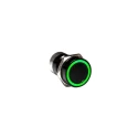 Bulgin Capacitive Switch Momentary NO Illuminated Red Green On-Off IP68 Black Anodised MC16MOBGR