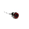 Bulgin Capacitive Switch Momentary NO Illuminated Red Green On-Off IP68 Black Anodised MC16MOBRG