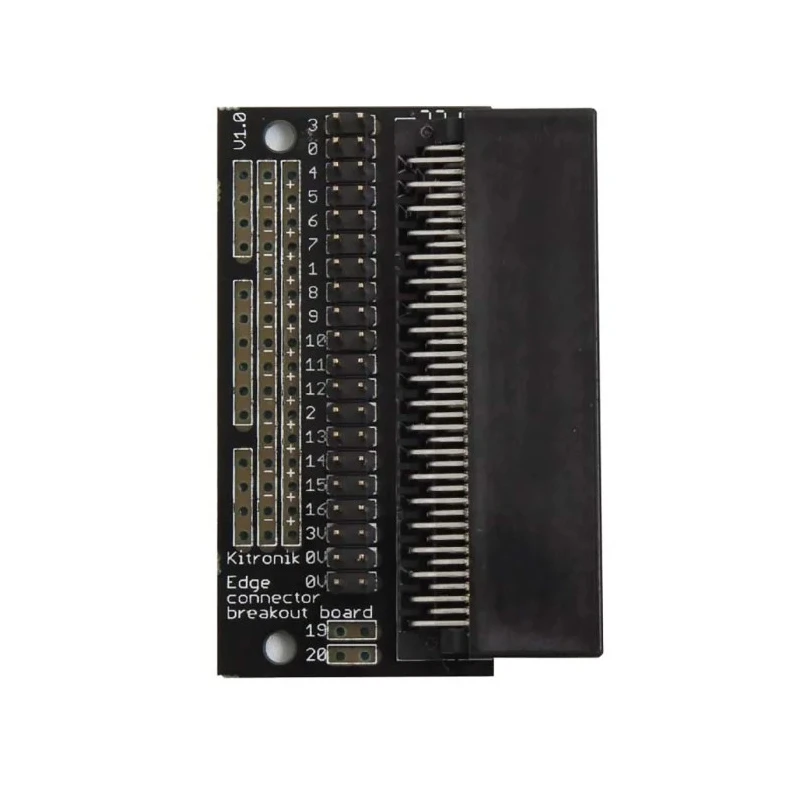 Kitronik BBC Micro:bit Add-on Edge Connector Breakout Board for The BBC Micro Bit Pre-built 5601B