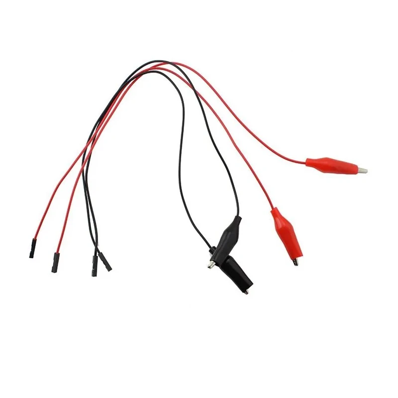 Kitronik BBC micro:bit Add-on Crocodile Clip Lead Red Black 300mm Lead Length 2447