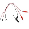 Kitronik BBC micro:bit Add-on Crocodile Clip Lead Red Black 300mm Lead Length 2447