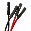 Kitronik BBC micro:bit Add-on Crocodile Clip Lead Red Black 300mm Lead Length 2447
