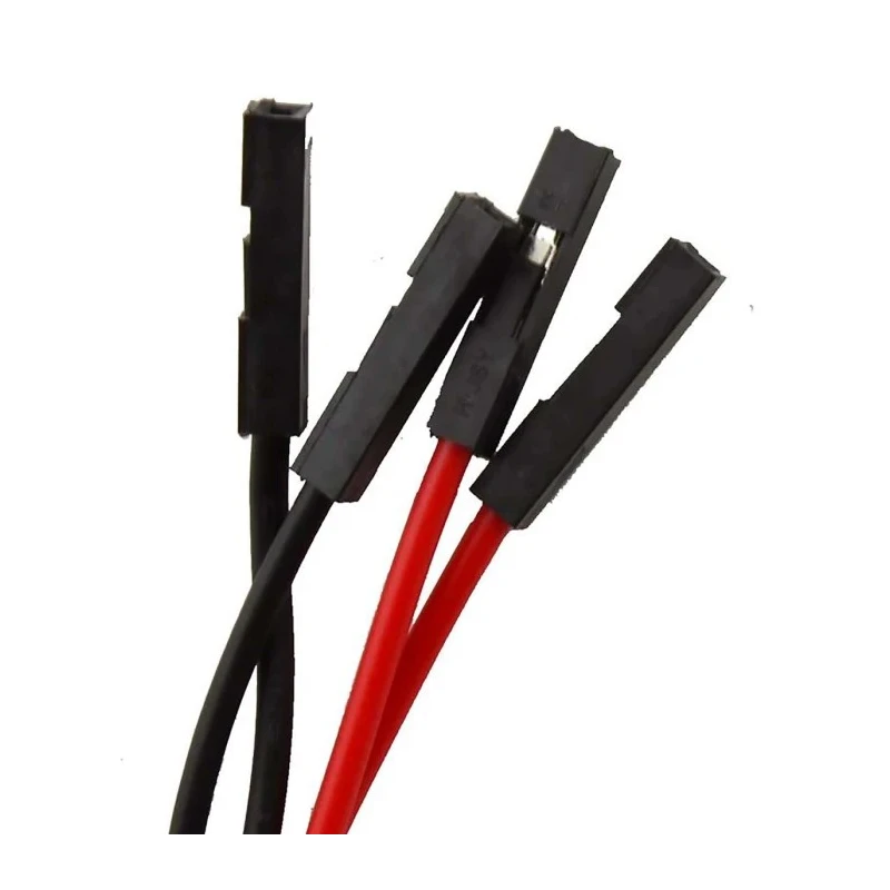 Kitronik BBC micro:bit Add-on Crocodile Clip Lead Red Black 300mm Lead Length 2447