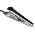 Kitronik BBC micro:bit Add-on Crocodile Clip Lead, Red and Black, 300mm Lead Length 2480