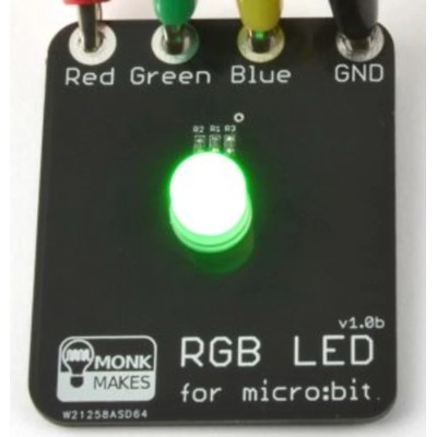 Monk Makes BBC Micro:bit Add-on RGB LED for Micro Bit SKU00064