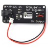 Monk Makes BBC Micro:bit Add-on Power Board SKU00074, 3.3V Regulated Output, DC Barrel Jack Connector