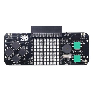 Kitronik BBC Micro:bit Add-on Gaming Accessory with 64 Full Colour ZIP LED Screen 5626