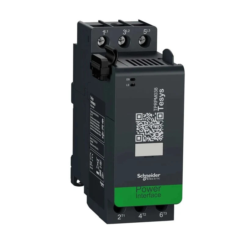 Schneider Electric Monitoring Relay 3 Phase 1 Phase DIN Rail Mount 690V AC 24 V DC TPRPM038