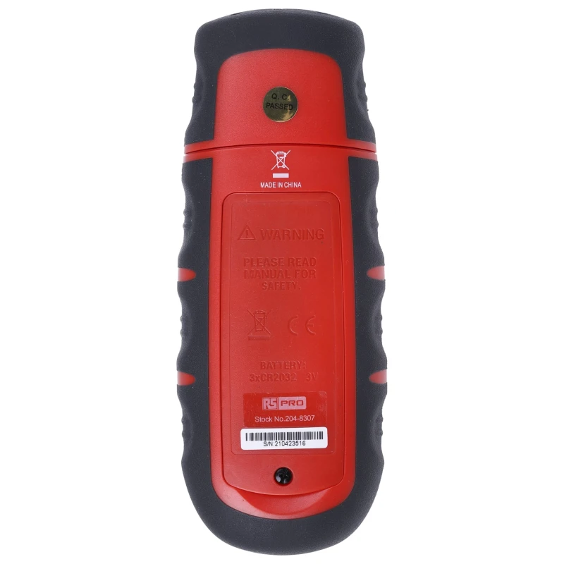RS PRO Moisture Meter ±2% Accuracy LCD Display Battery-Powered Model 204-8307
