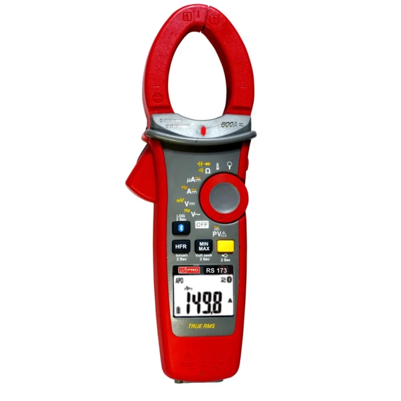 RS PRO Solar Clamp Meter, True RMS, 600 A AC/DC Current, 1000 V AC/DC Voltage, CAT III 1000 V, CAT IV 600 V 173 204-8311