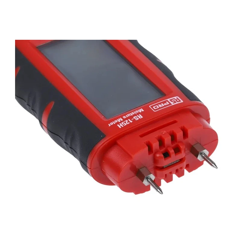 RS PRO Moisture Meter ±2% Accuracy LCD Display Battery-Powered Model 204-8307
