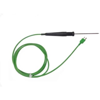 RS PRO Centre Tapped Needle Penetration Temperature Probe 115 mm Length 3.3 mm Diameter 600 °C Max 204-8395
