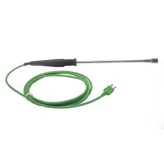 RS Pro Type K Surface Temperature Probe, 200 mm Length, 12 mm Diameter, 600 °C Max 204-8394