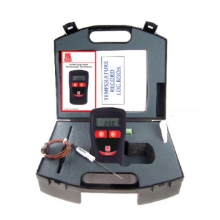RS PRO Wired Thermometer & Probe Kit, Type R, J, K, E, S, T, N Probes, 1 Input, 13720°C Max 204-8406