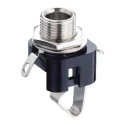 Decelect 6.35 mm Chassis Mount Female Mono Jack Connector 2A 34V AC IEM102-6